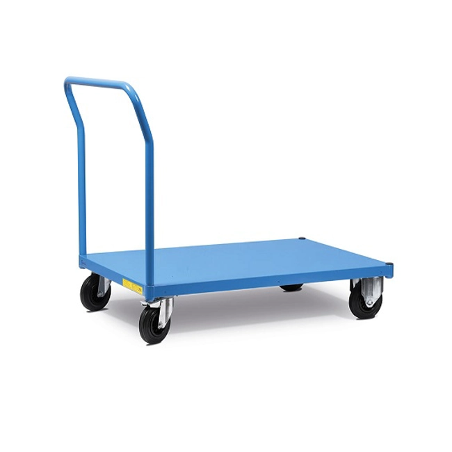 Vendita online Carrello componibile Combi con freno e base acciaio mm.1135x700x915H - Blu RAL5012